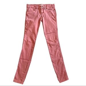 Free People Red / Pink Size 25 Skinny Jeans